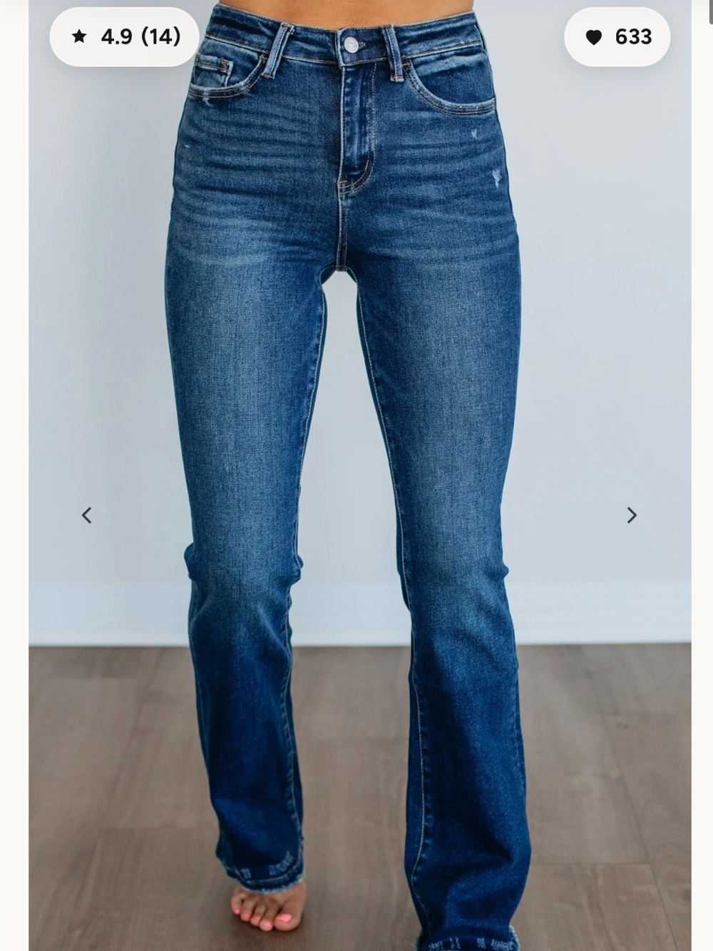 Vervet Skylar Jeans - 31”x32.5”